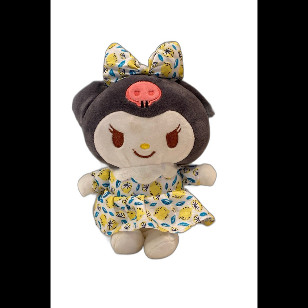 Plushie Lemon Gingham Kuromi Sanrio Universe Rabbit Jesters Hat‎ Hello Kitty